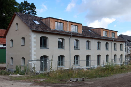 Baustelle Neubau Rinderstall